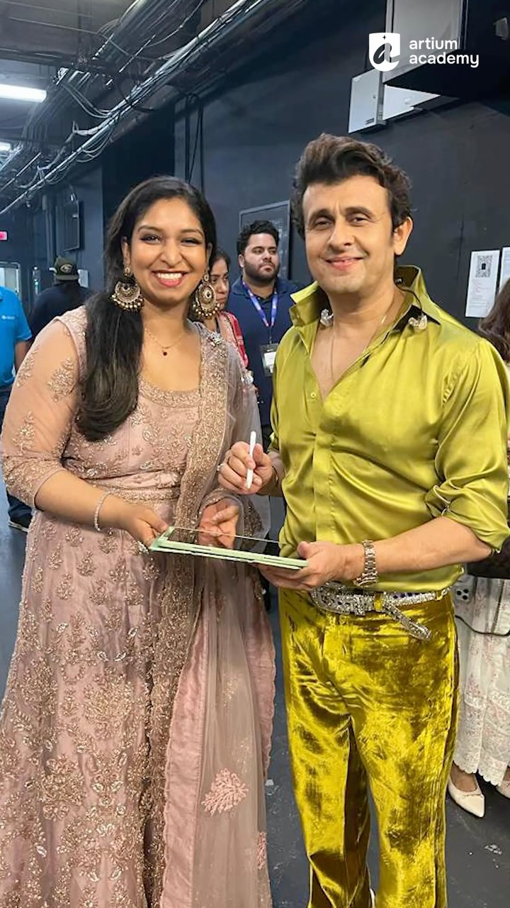 Artium Learner Arathy Opens for Sonu Nigam in Los Angeles