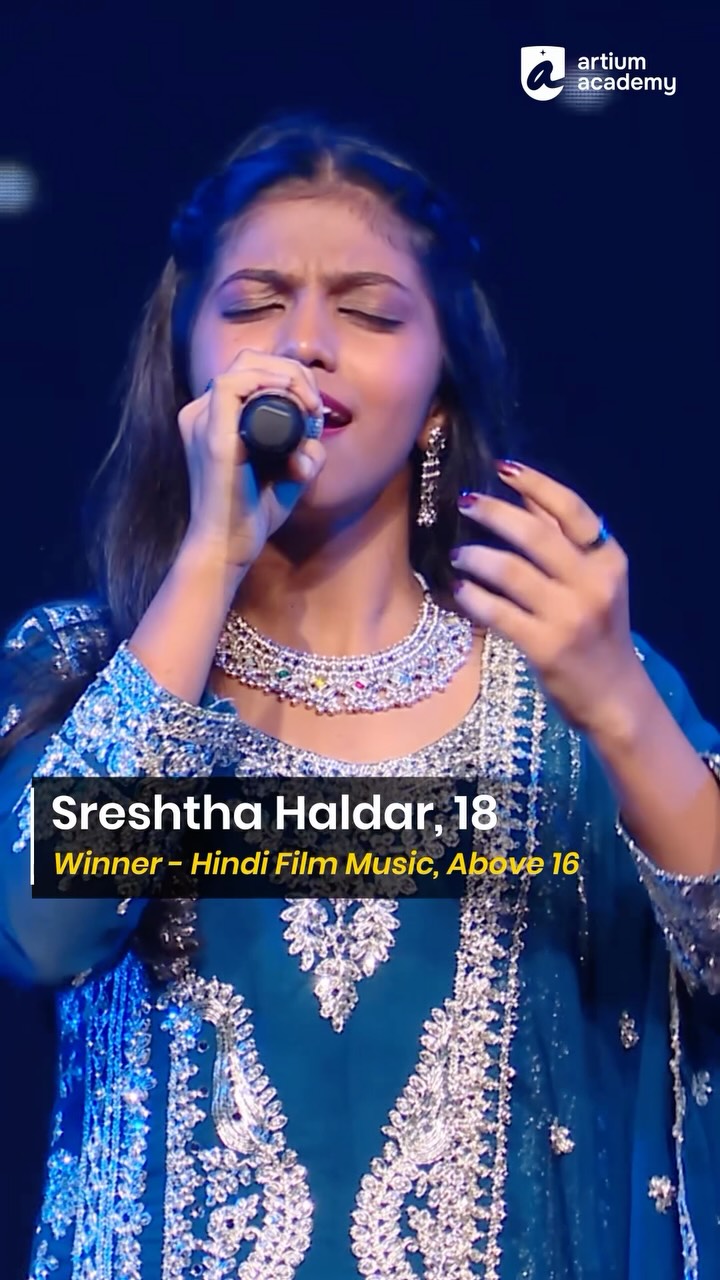 Sreshtha Haldar Performs Ghazal Classic at Artium Superstar